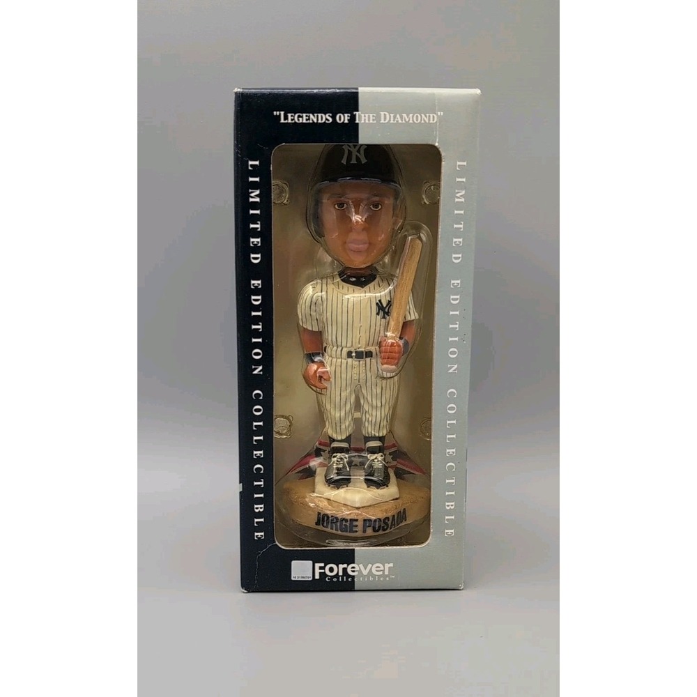 Jorge Posada NY Yankees Forever Legends Of The Diamond MLB FIGURE NEW 2002